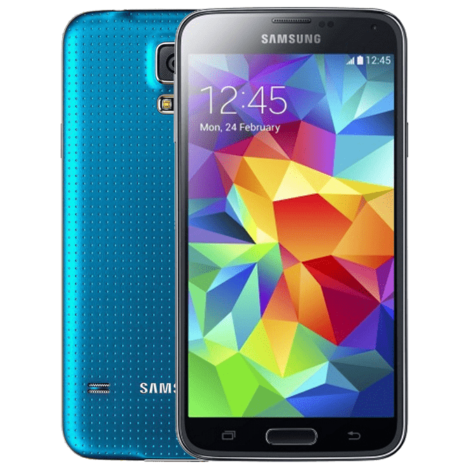 Galaxy S5 mini reconditionn&eacute; 16 Go, Electric Blue and Copper Gold, d&eacute;bloqu&eacute;