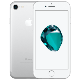 Case refurbished iPhone 7 128 Gb, Silver, unlocked