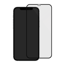 Protection d&rsquo;&eacute;cran antibact&eacute;rienne en verre tremp&eacute; ultra-r&eacute;sistant (100% de surface couverte) pour Apple iPhone 12 Pro Max, Noir