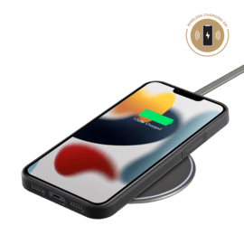 Etui & Coque robuste magn&eacute;tique 2-en-1 pour Apple iPhone 14 Plus, Noir Onyx