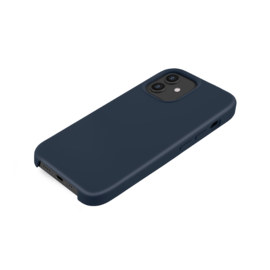 Coque en Gel de Silicone Doux pour iPhone 12 mini, Bleu Oxford