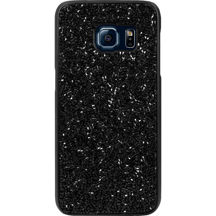 Coque Bling Strass pour Samsung Galaxy S7, Minuit Noir