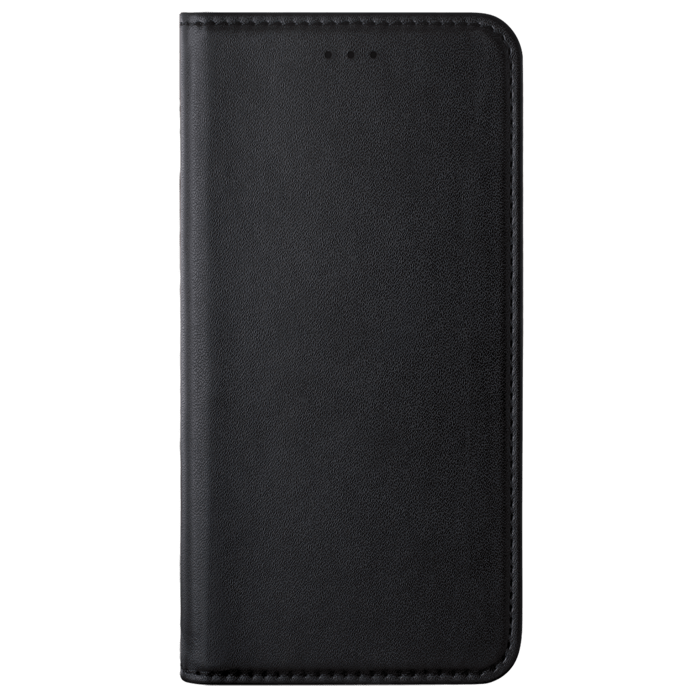 Coque clapet folio avec fente pour cartes & support pour Huawei Y5 (2018) , Noir