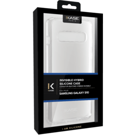 Coque hybride invisible pour Samsung Galaxy S10, Transparente