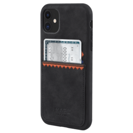 Case Bohemia Slim Case with Credit Card Slot for Apple iPhone 11, Olive Black