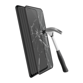 Protection d'écran en verre trempé (100% de surface couverte) pour Xiaomi Mi 11i 5G, Noir