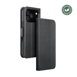 Etui & Coque robuste magn&eacute;tique 2-en-1 et fabriqu&eacute; avec un &eacute;tui en plastique recycl&eacute; pour Apple iPhone 18 Pro, Noir Onyx