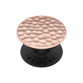 PopSockets PopGrip, M&eacute;tal Or Rose Martel&eacute;