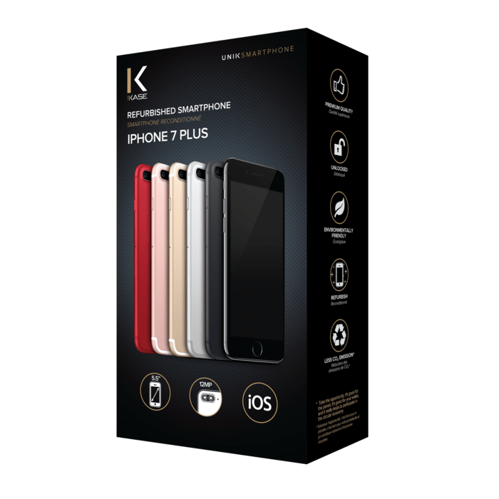 iPhone 7 Plus reconditionn&eacute; 256 Go, Rouge, d&eacute;bloqu&eacute;