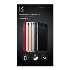 iPhone 7 reconditionn&eacute; 128 Go, Noir, SANS TOUCH ID, d&eacute;bloqu&eacute;