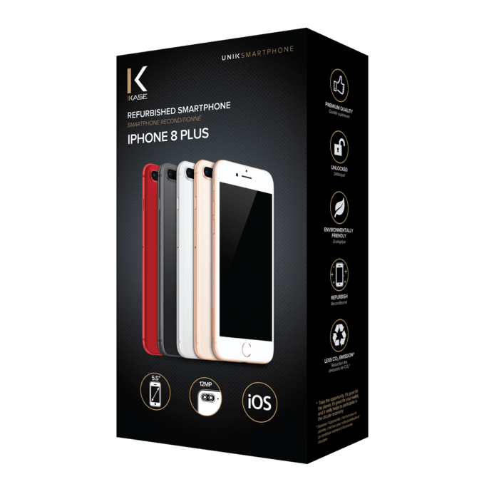 iPhone 8 Plus 64 Go - Gris sidéral - Grade Silver