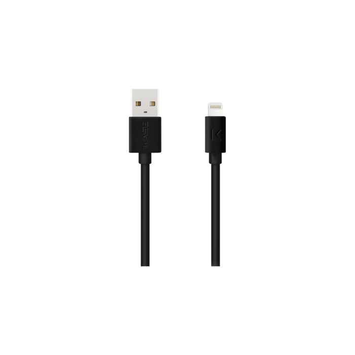 C&acirc;ble Lightning certifi&eacute; MFi Apple Charge/Sync (3M), Noir de Jais