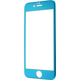 Protection d'écran en Alliage de Titane et verre trempé pour Apple iPhone 6/6s, Bleu