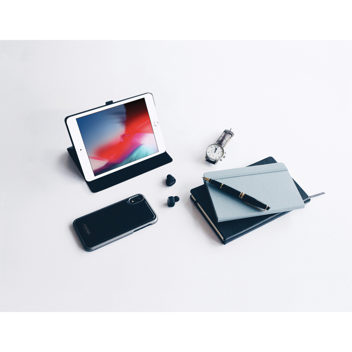 Coque clapet folio slim fit avec porte-stylo Pour Apple iPad mini 4 / 5th g&eacute;n&eacute;ration