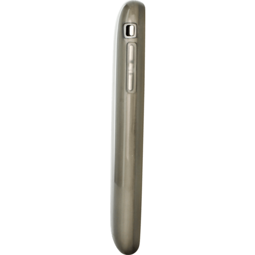 Coque pour Apple iPhone 3/3GS, silicone Gris Transparent