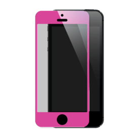 Protection d'écran premium en verre trempé pour Apple iPhone 5/5s/5C/SE, Rose