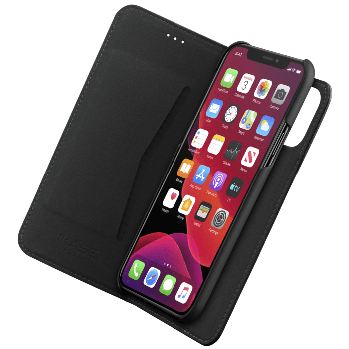 &Eacute;tui et Coque slim magn&eacute;tique 2-en-1 GEN 2.0 pour Apple iPhone 11 Pro, Noir