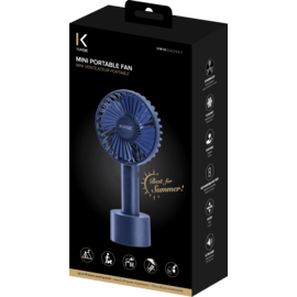 Mini Ventilateur Portable, Bleu Marine