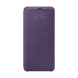Case LED View cover Purple Galaxy S9+
