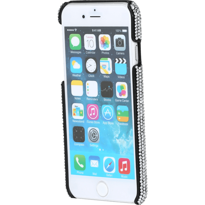 Coque pour Apple iPhone 6/6s (4.7 pouces), Strass Blanc