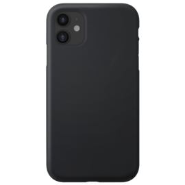 Case Anti-Shock Soft Gel Silicone Case for Apple iPhone 11, Satin Black