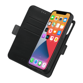 Etui & Coque robuste magn&eacute;tique 2-en-1 pour iPhone Apple 12 Pro Max, Noir Onyx