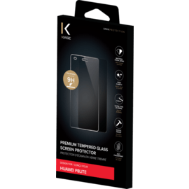 Protection d'&eacute;cran premium en verre tremp&eacute; pour Huawei P8lite, Transparent