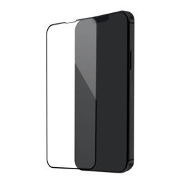 Protection d'&eacute;cran en verre tremp&eacute; (100% de surface couverte) pour Apple iPhone 13 Pro Max, Noir