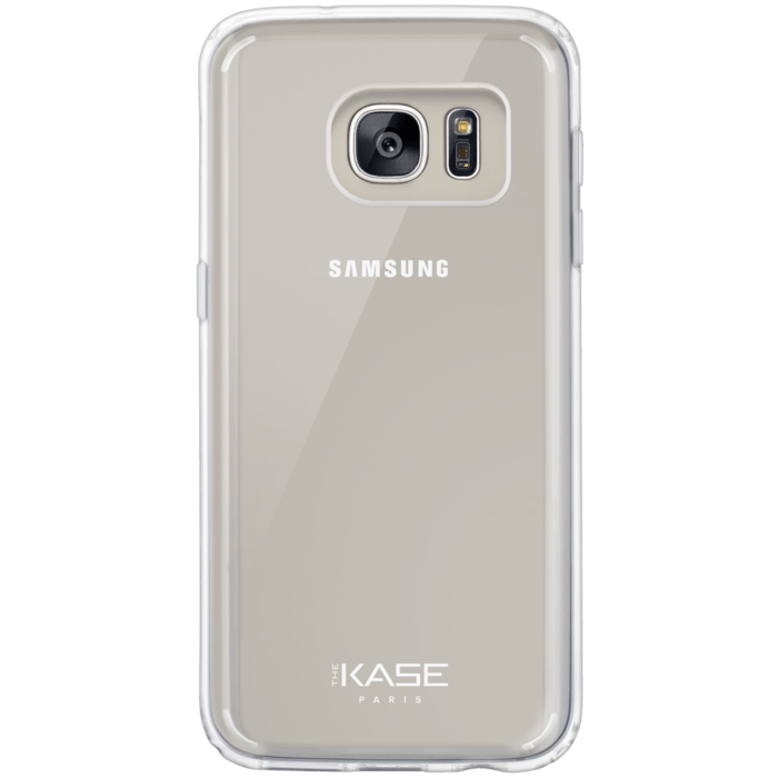 Coque hybride invisible pour Samsung Galaxy S7, Transparent