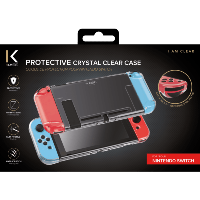 Coque de protection pour Nintendo Switch, Transparente, Nintendo Switch