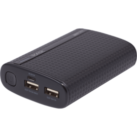 Batterie Externe Fashionista, 8400 mAh, Noir Graphite