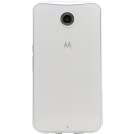 Coque silicone pour Motorola Google Nexus 6, Transparent