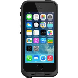 Lifeproof Fre Waterproof Case for Apple iPhone 5/5s/SE, Black