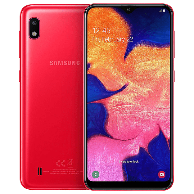 Galaxy A10 2019 reconditionné 32 Go, Rouge, débloqué