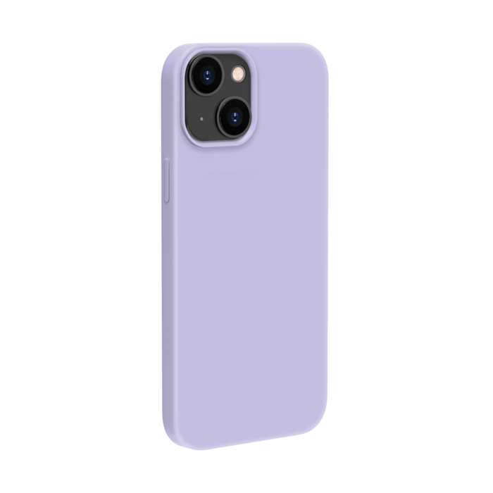 Custodia morbida antiurto in silicone gel per Apple iPhone 13, viola lilla