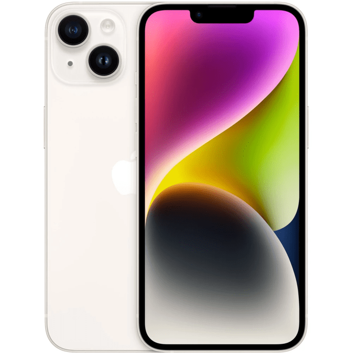 iPhone 14 reconditionn&eacute; 128 Go, Blanc, SANS FACE ID, d&eacute;bloqu&eacute;