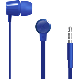 Case K In-ear Headphones, Cobalt Blue