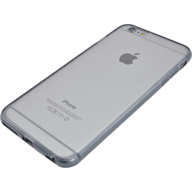 Coque slim transparente pour Apple iPhone 6 Plus/6s Plus, Noir