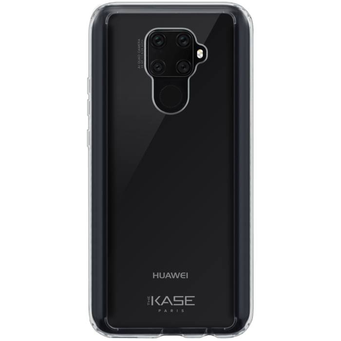 Coque hybride invisible pour Huawei Mate 30 Lite, Transparent