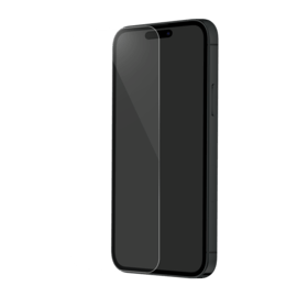 Protecteur d'écran en verre trempé de qualité supérieure pour Apple iPhone 15 Pro Max, transparent