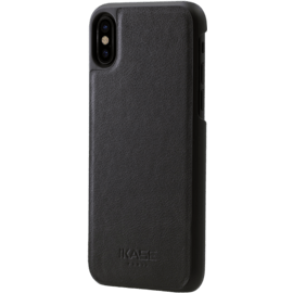 Case Magnetic Genuine Leather Case for Apple iPhone X/XS, Black