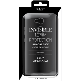 Case Invisible Silicone Case for Sony Xperia L2 1.2mm, Transparent