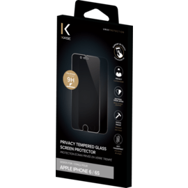 Protection d'&eacute;cran Priv&eacute;e en verre tremp&eacute; pour Apple iPhone 6/6s