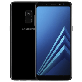 Galaxy A8 (2018) reconditionné 32 Go, Minuit noir, débloqué