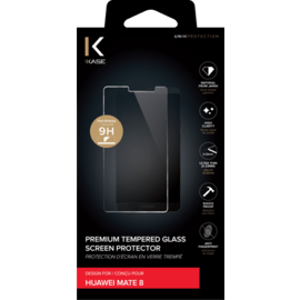 Protection d'&eacute;cran premium en verre tremp&eacute; pour Huawei Mate 8, Transparent