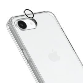 Pack combiné 3 en 1 (Coque hybride invisible, Écran en verre trempé de qualité supérieure et Protecteur de l’objectif de la caméra) pour Apple iPhone 16e, Transparente