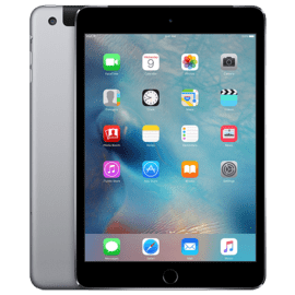 iPad Mini 4 Wifi+4G 128 Go - Space Grey - NO TOUCH ID - Grade Premium