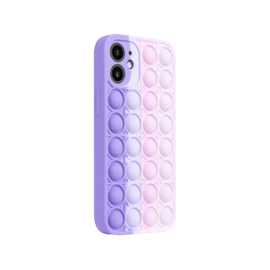 Coque Popping Bubble pour Apple iPhone 12 mini, Bleu Vert
