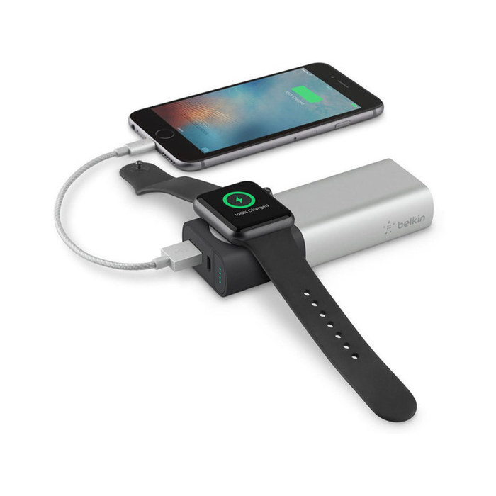 Batterie de secours 6700 mAh  pour Apple Watch et Smartphones