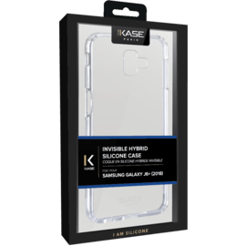Coque hybride invisible Samsung Galaxy J6+ 2018, Transparent